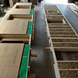 Edifici di Paglia Italia - Timber frame & straw wall